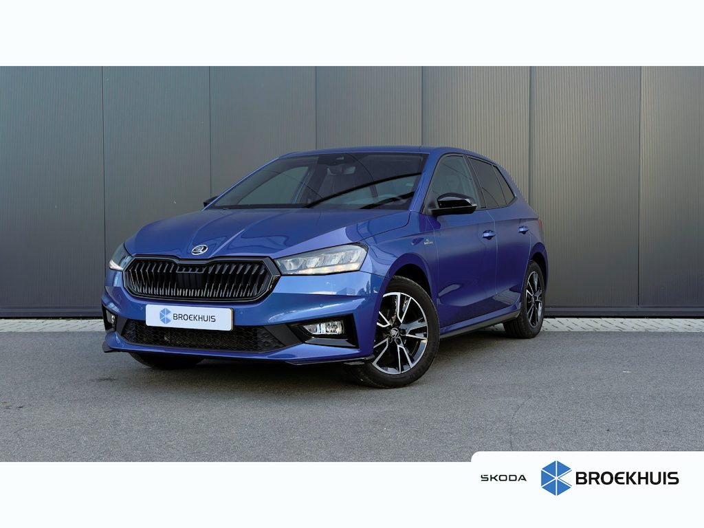 Skoda Fabia 95pk 1.0 TSI Monte Carlo | Achteruitrijcamera | Cruise Control | Airco | Carplay | Verwamde Voorstoelen | 16" |