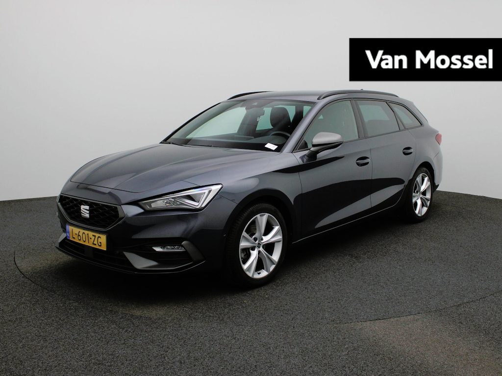 SEAT Leon Sportstourer 1.5 TSI FR Business Intense | STUURVERWARMING | STOELVERWARMING | ACHTERUITRIJCAMERA | SFEERVERLICHTING | ELEKTRISCHE ACHTERKLEP |