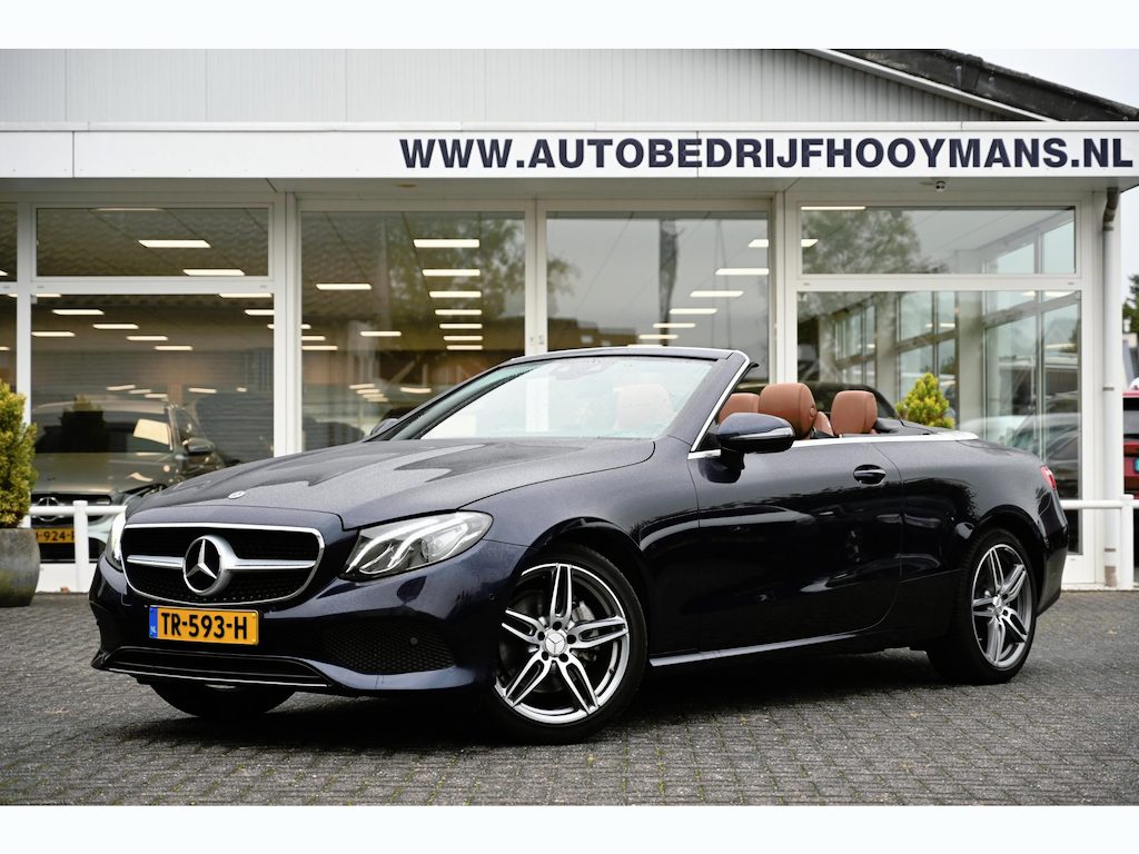Mercedes-Benz E-klasse Cabrio 200 Widescreen Luchtvering Head-Up Leder
