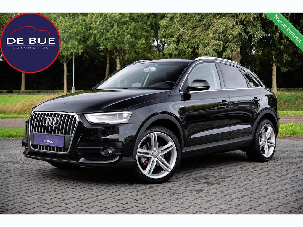Audi Q3 2.0 TFSI 211PK Quattro S-line|Trekhaak|Leder|Automaat|Xenon|Isofix|Stoelverwarming|LED|Volledig Onderhouden