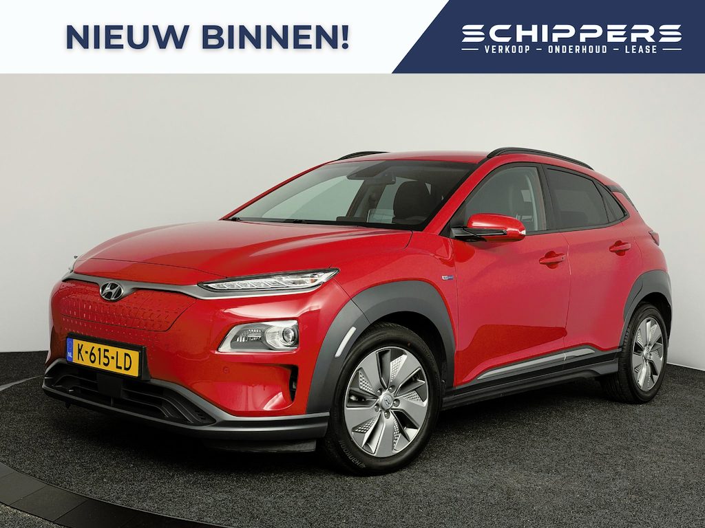 Hyundai Kona Electric EV Premium 64 kWh | 3-fase lader | SOH 100%