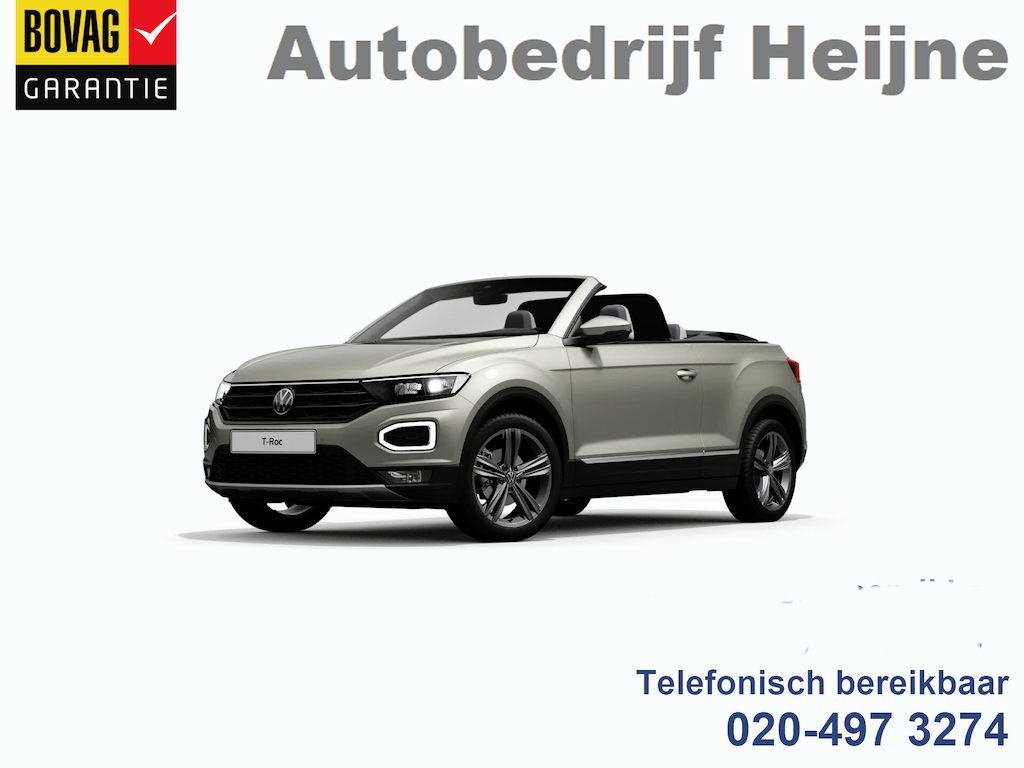 Volkswagen T-Roc Cabrio 1.5 TSI 150PK DSG STYLE LEDER/VIRTUAL/CAMERA/CARPLAY
