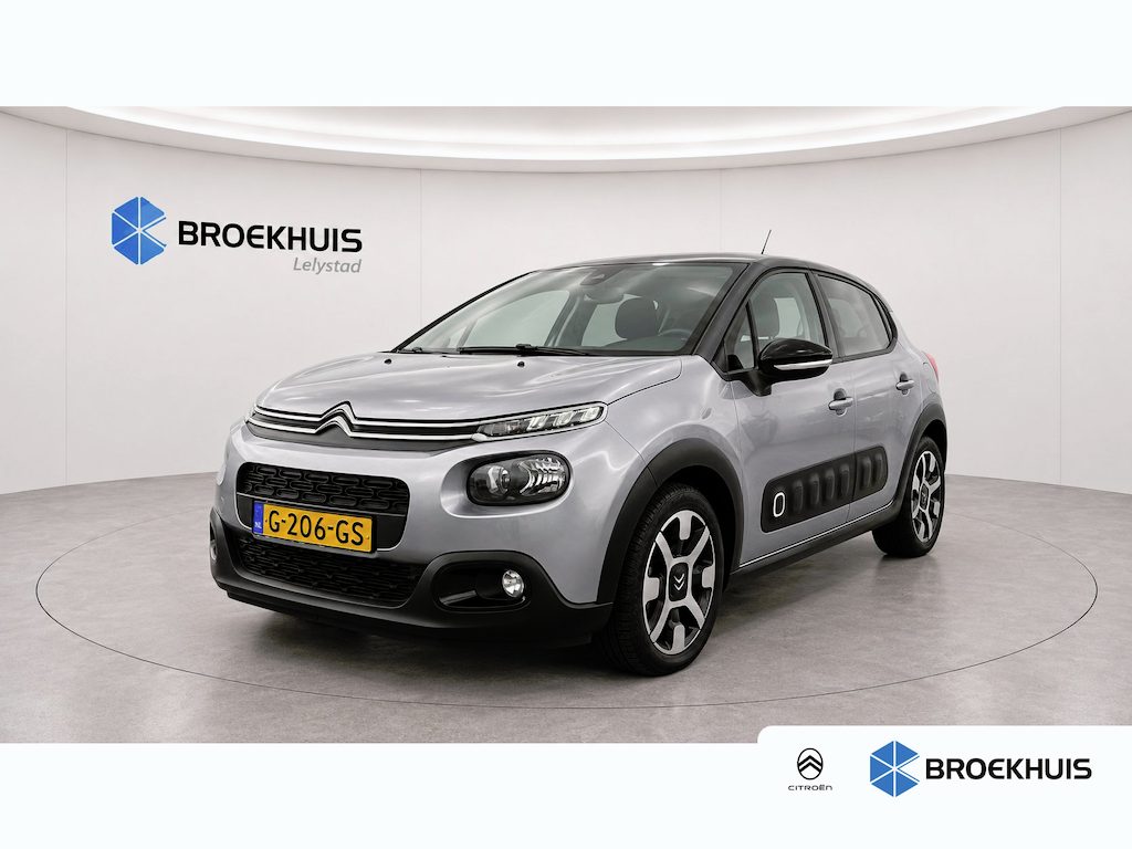 Citroën C3 1.2 PURETECH 110PK SHINE / NAVI / CLIMA / LED / PDC / 17" LMV / CAMERA / AFN. TREKHAAK / BLUETOOTH / CRUISECONTROL !!