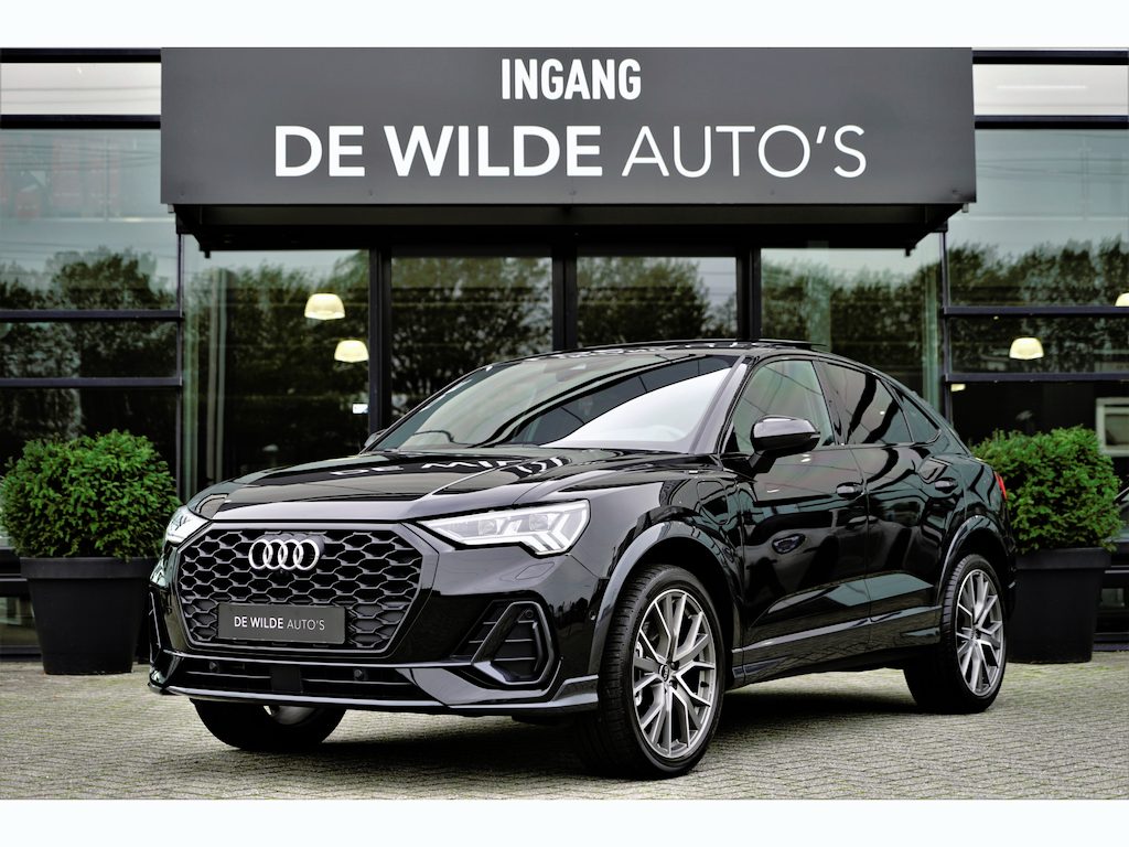 Audi Q3 Sportback 45 TFSI e S-Line 245pk Pano MagneticRide Leer Elektr-stoelen 360-camera Sonos Carbon