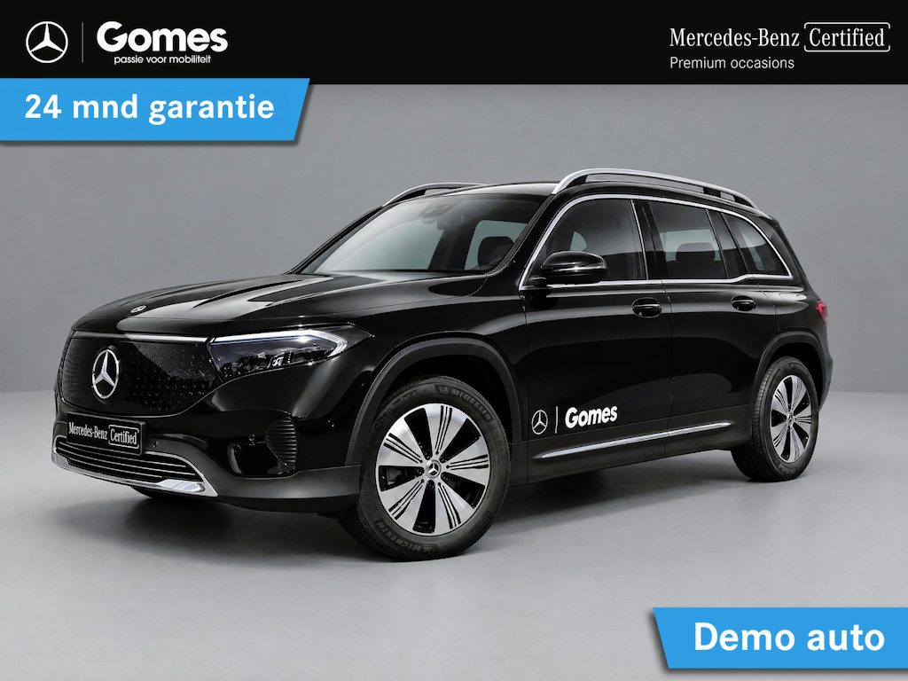 Mercedes-Benz EQB 250+ Business Solution | Volledig Digitaal Display | Dodehoekassistent | Adaptieve Grootlichtassistent | THERMOTRONIC klimaatregeling | Draadloos Laden Smartphone | Stoelverwarming | Sfeerverlichting | Verschuifbare Stoelen Achter | Apple CarPlay | Android Auto | Elektrische Achterklep | Elektrisch Inklapbare Buitenspiegels | Achteruitrijcamera | Parkeersensoren