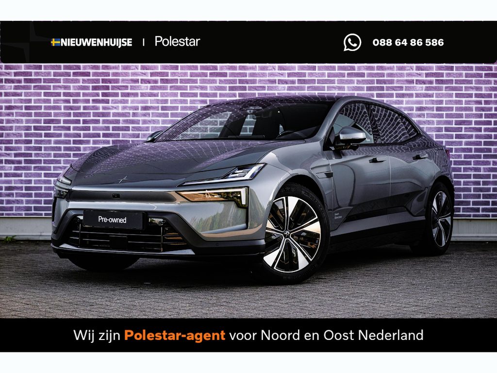 Polestar 4 Long Range Single motor 100 kWh | Warmtepomp | 360 Graden Camera | Head-up Display | AutoPilot | Matrix LED Koplampen | Stoelverwarming voor en achter | Elektrisch Verstelbare Voorstoelen en Stuurkolom