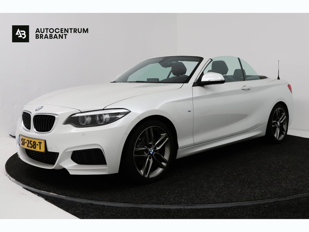 BMW 2-Serie Cabrio 218i High Executive (CAMERA, STUUR/STOELVERWARMING, CRUISE CONTROL, DIGITALE COCKPIT)