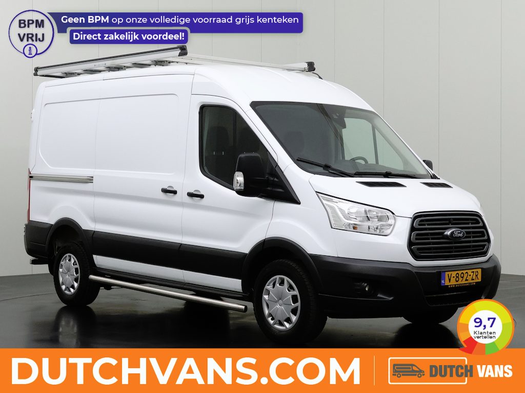 Ford Transit 2.0TDCI L2H2 Imperiaal | Trekhaak | Kastinrichting | Airco | Cruise | 3-Zits