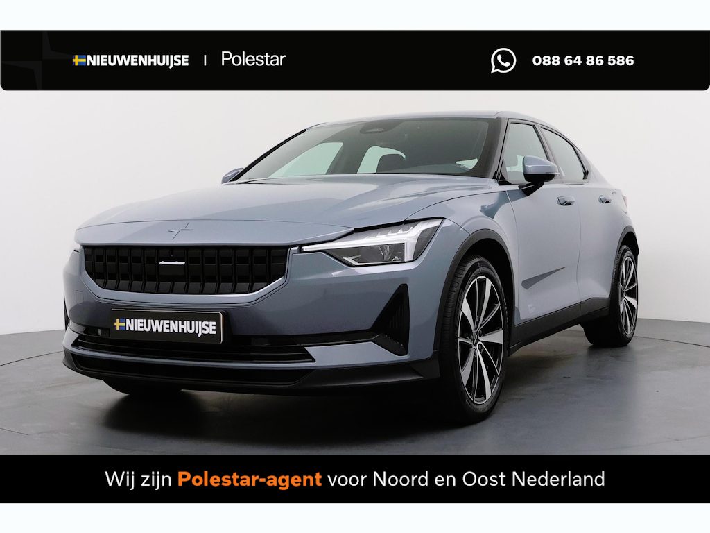 Polestar 2 Long Range Single Motor 78 kWh | Achteruitrijcamera | Parkeersensoren | Lichtmetalen Velgen 19 inch | Keyless Entry | Elektrische Achterklep | Cruise Control | Navigatie | Apple Carplay | Android Auto