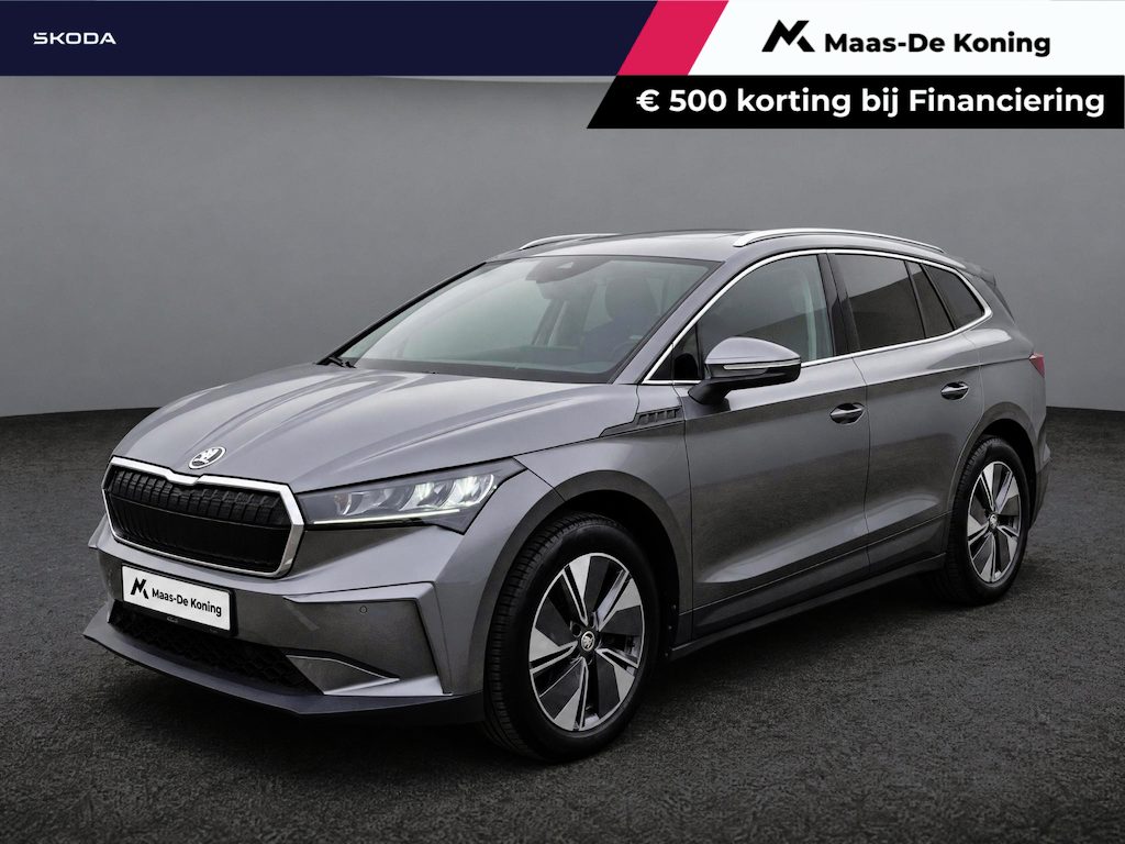 Skoda Enyaq iV 80 204pk · Navigatie · Apple/Android Car Play · Achteruitrijcamera · Stoelverwarming ·