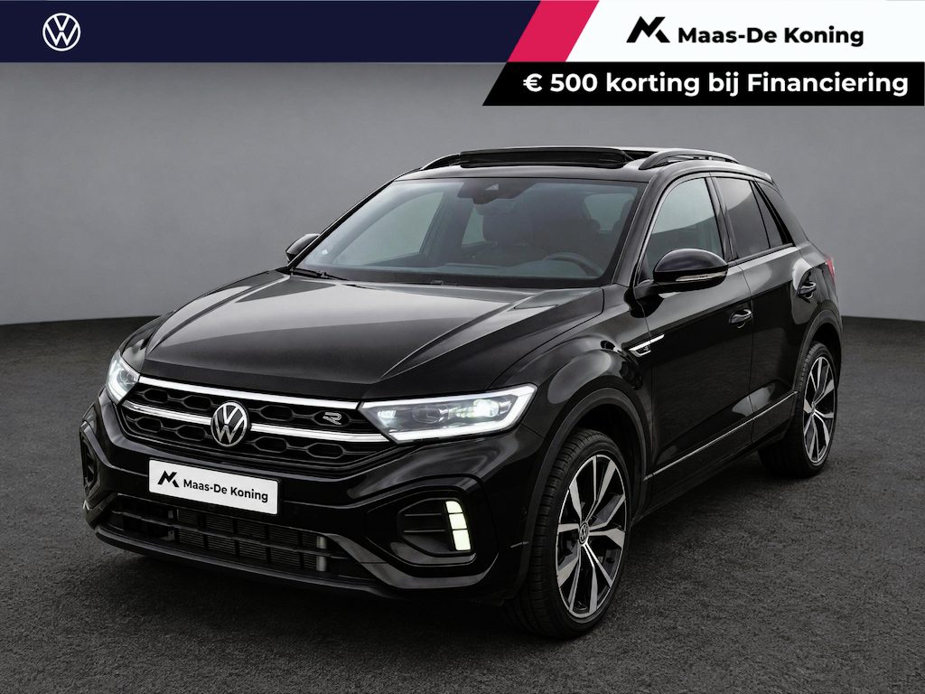 Volkswagen T-Roc 1.5TSI/150PK R-Line Black Style · Panoramadak · Apple/Android Car Play · Camera + Parkeersensoren · Garantie t/m 01-08-2027