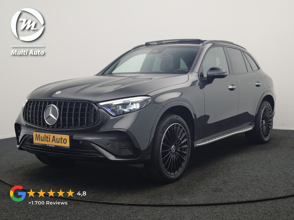 Mercedes-Benz GLC 300e 4MATIC AMG Line PHEV 313pk Dealer O.H | Panodak | Head Up | 360 Camera | Digital Light | Lederen Sportstoelen Memory & Verwarmd | Keyless | Sfeerverlichting | Blis | Apple Carplay | Navigatie | DAB | 20"L.M | Plug In Hybrid |