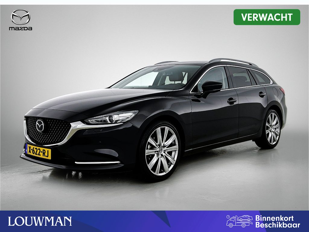 Mazda 6 Sportbreak 2.0 SkyActiv-G 165 Exclusive Line | Verwacht | Comfort Pakket | 360 Camera | BOSE | Leder | Stoelgeheugen | Stuur-/Stoelverwarming | Onderweg-naar-dealer