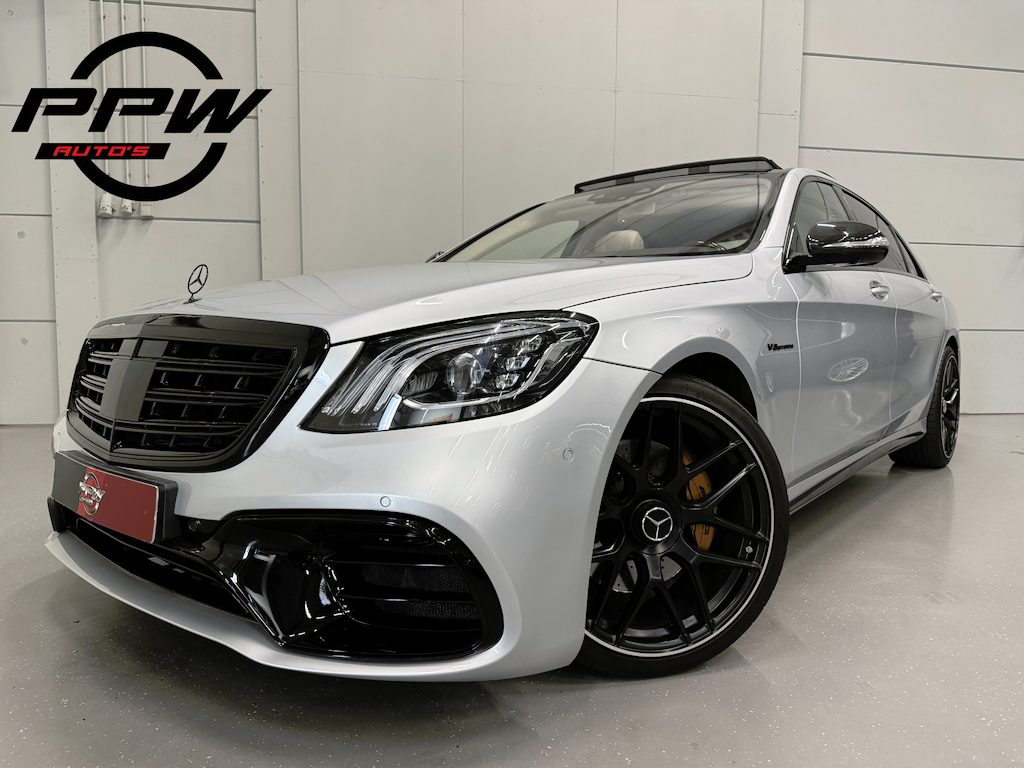 Mercedes-Benz S-klasse 560 Lang AMG S63 STYLING PANO/BURMESTER/MASSAGE-NAPPA LEER/MAGIC BODY CONTROL/NACHTZICHT/SOFT-CLOSE/360CAMERA/WIDESCREEN/LED MULTIBEAM/SFEER/CARPLAY/KEYLESS/ENTERTAINMENT-PACK/UNIEKE AUTO/VOLLEDIGE HIS
