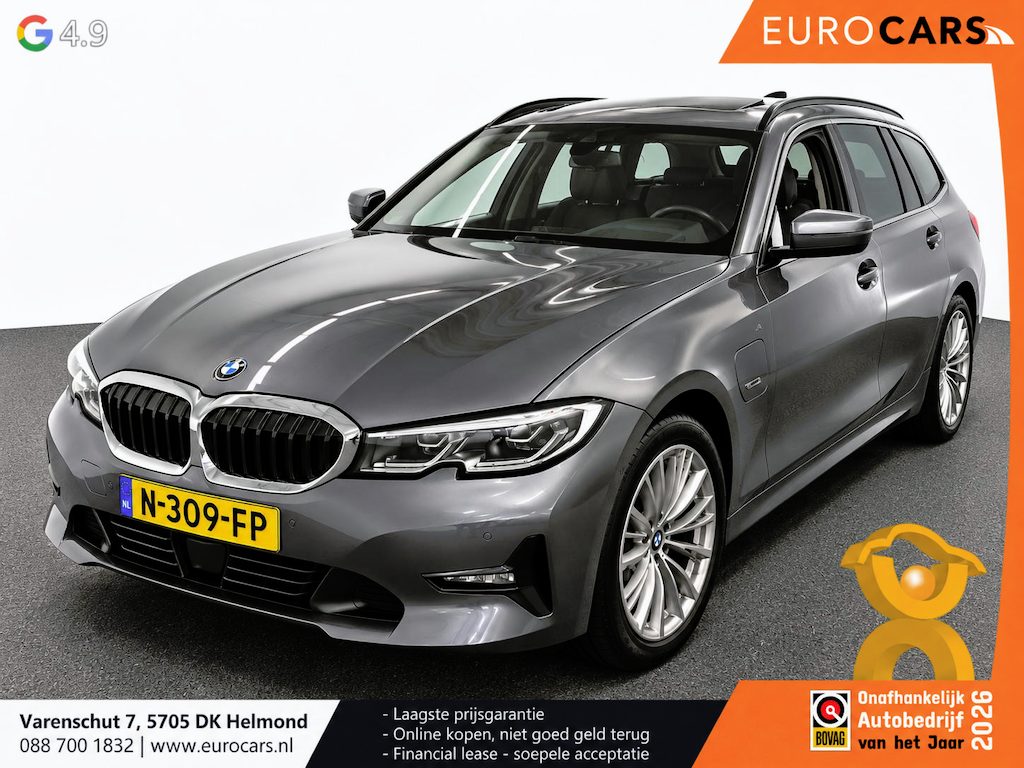 BMW 3-Serie Touring 320e Business Edition Plus Panodak Adaptive Cruise 18" Leder Vernasca PDC VA Laser Light Live Cockpit Premium Audio Sportstoelen