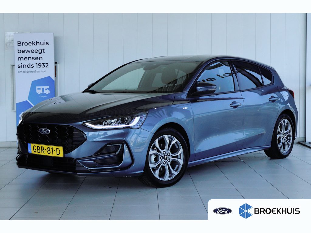 Ford Focus 1.0 EcoBoost Hybrid ST Line | Apple Carplay/Android Auto|telefoonintegratie premium | Cruise control | Extra getint glas