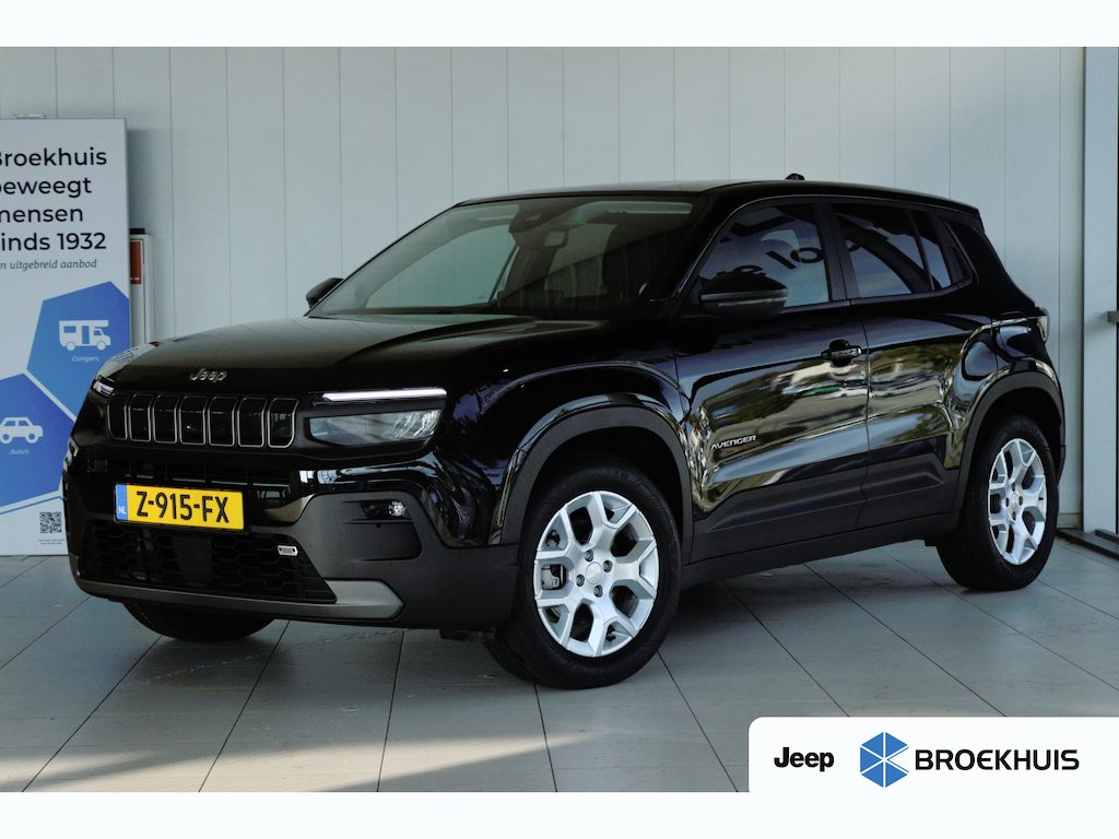 Jeep Avenger Longitude 54 kWh | Adapt. Cruise | Warmtepomp | Camera | Keyless | LED | Carplay | Climate | LMV |