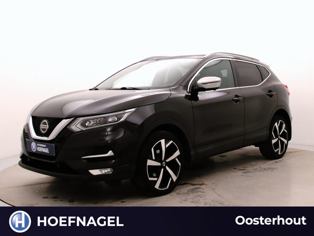 Nissan Qashqai 1.3 DIG-T Tekna + | Automaat | Cruise control | Stoelverwarming | CarPlay | 360° Camera | BOSE | Leder | Trekhaak