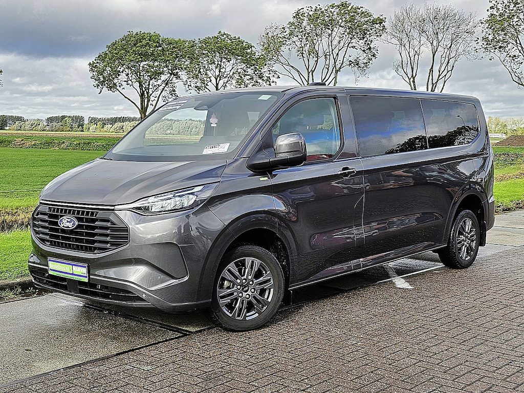 Ford Transit Custom 320 2.5 PHEV L2H1 Limited Cruise control, Airco, Pdc, Carplay, Camera, LED, Lane-assist, Climate control, Stoelverwarming Getint glas, Lichtmetalen velgen
