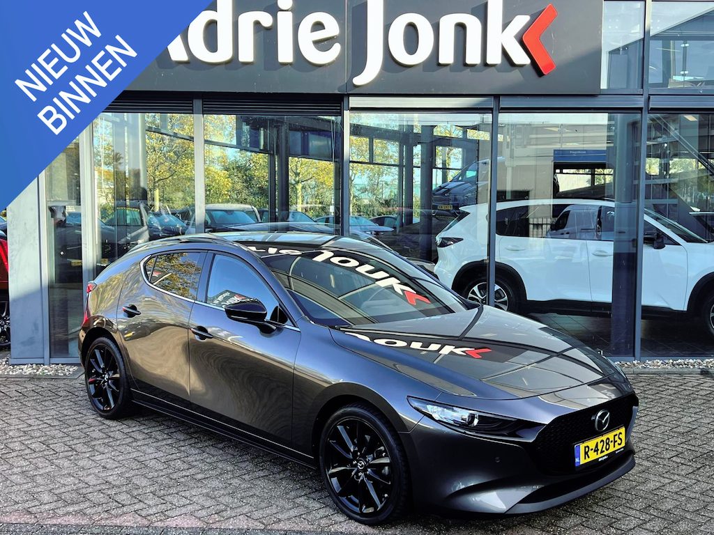 Mazda 3 2.0 e-SkyActiv-G M Hybrid 150 Homura AUTOMAAT | A.CAMERA | HEAD-UP DISPLAY | 18" LM VELGEN | APPLE + ANDROID | NED.AUTO |