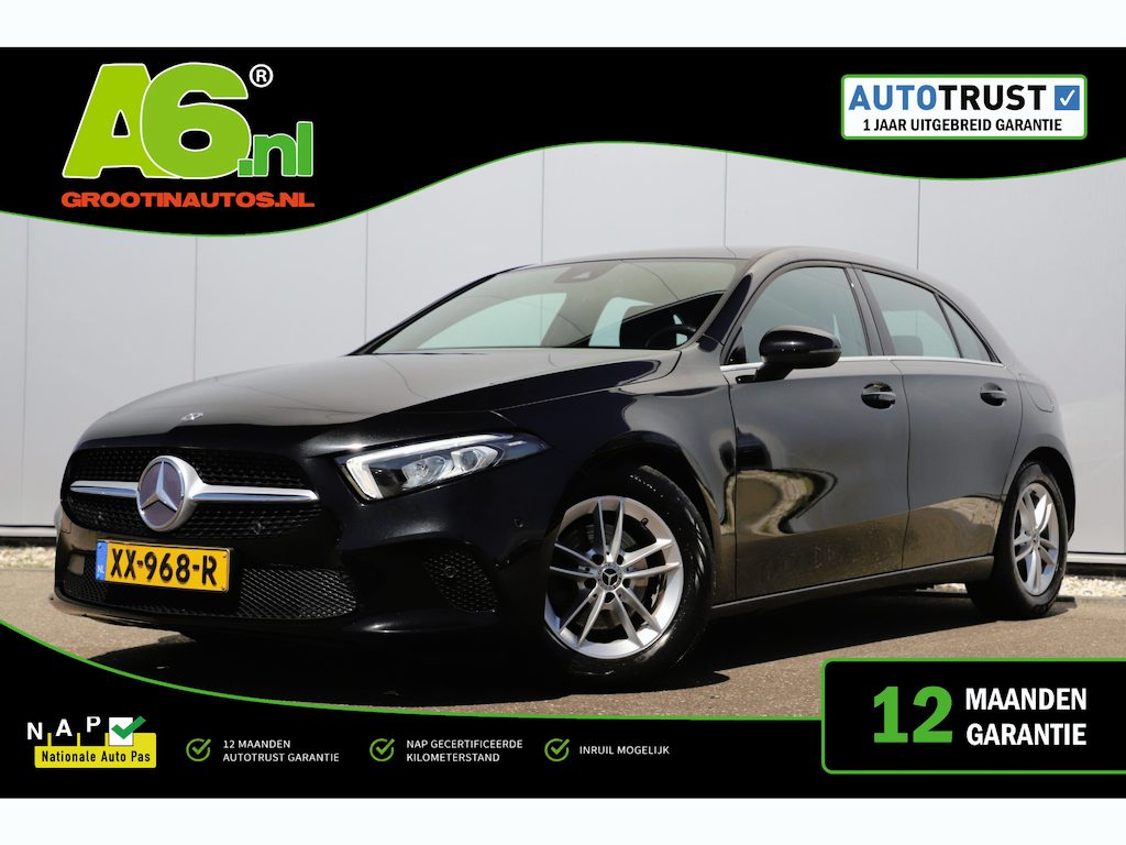 Mercedes-Benz A-klasse 180 d Business Solution Limited Automaat Half Leder Widescreen Navigatie Achteruitrijcamera Full LED Rijstrooksensor