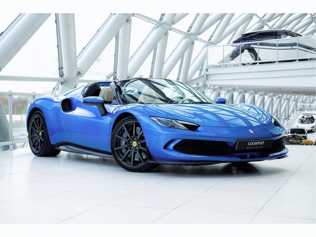 Ferrari 296 GTS 3.0 V6 | Blu Corsa | Two Tone Bodywork | Lift | Carbon Fibre