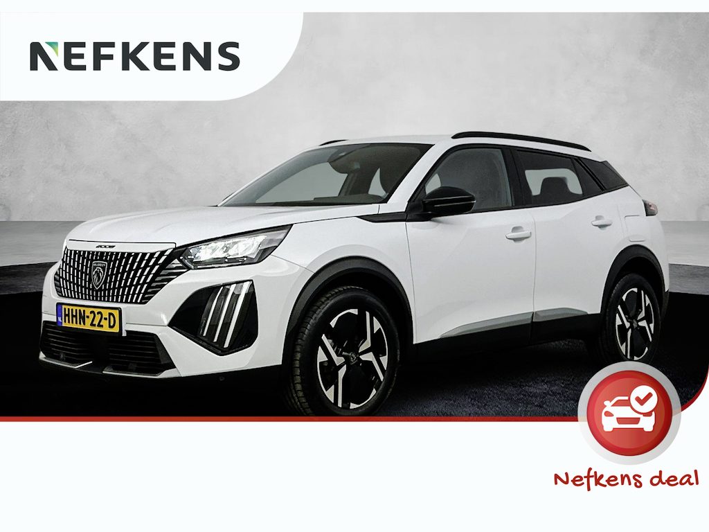Peugeot 2008 SUV 100 pk Allure | Parkeersensoren | Navigatie | Draadloos Carplay| Rijstrooksensor met Correctie