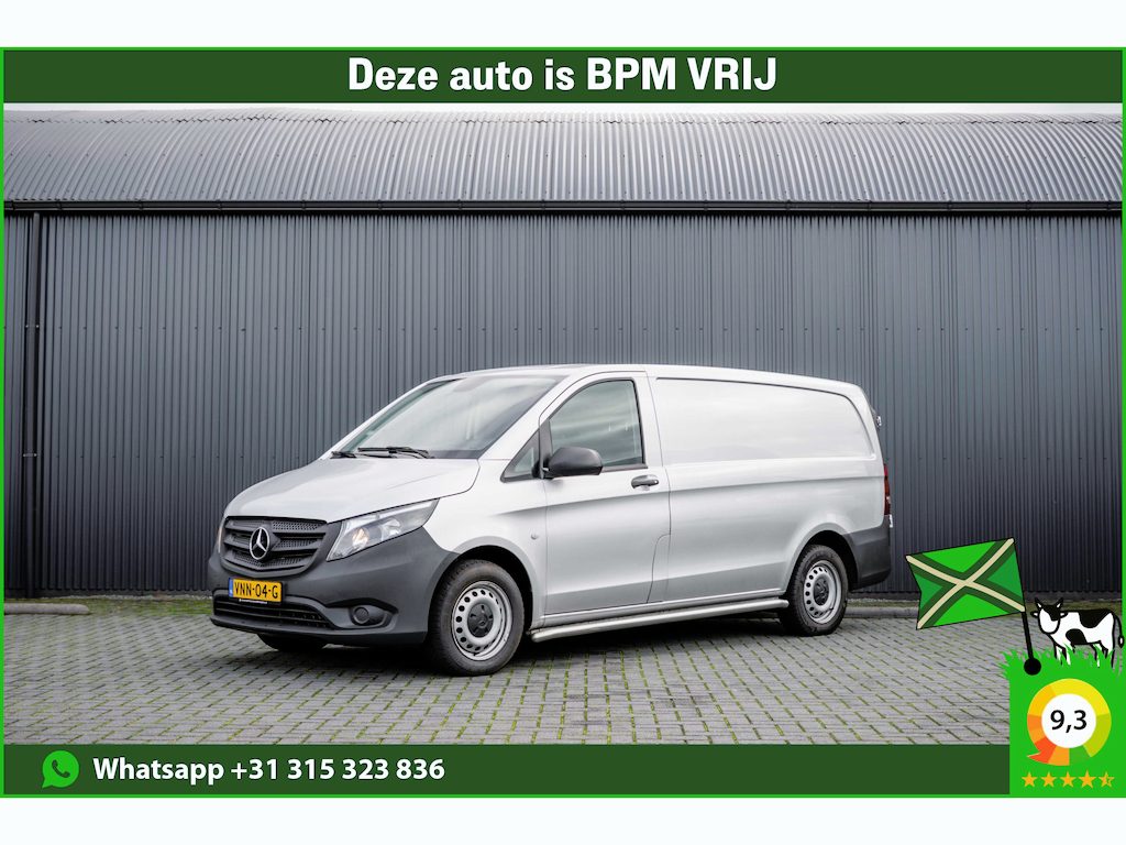 Mercedes-Benz Vito 114 CDI L2H1 | Automaat | 3-Zits | Camera | Carplay | Cruise | Airco