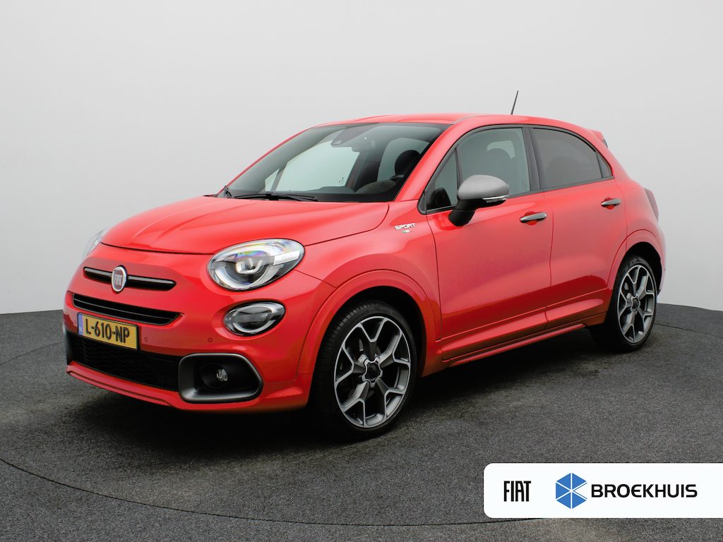 Fiat 500X 1.3 GSE Sport Carplay | Cruise Control Adaptief | Elek. Stoelen | Stoelverwarming | Camera | Keyless | PDC V+A | Dodehoekbewaking
