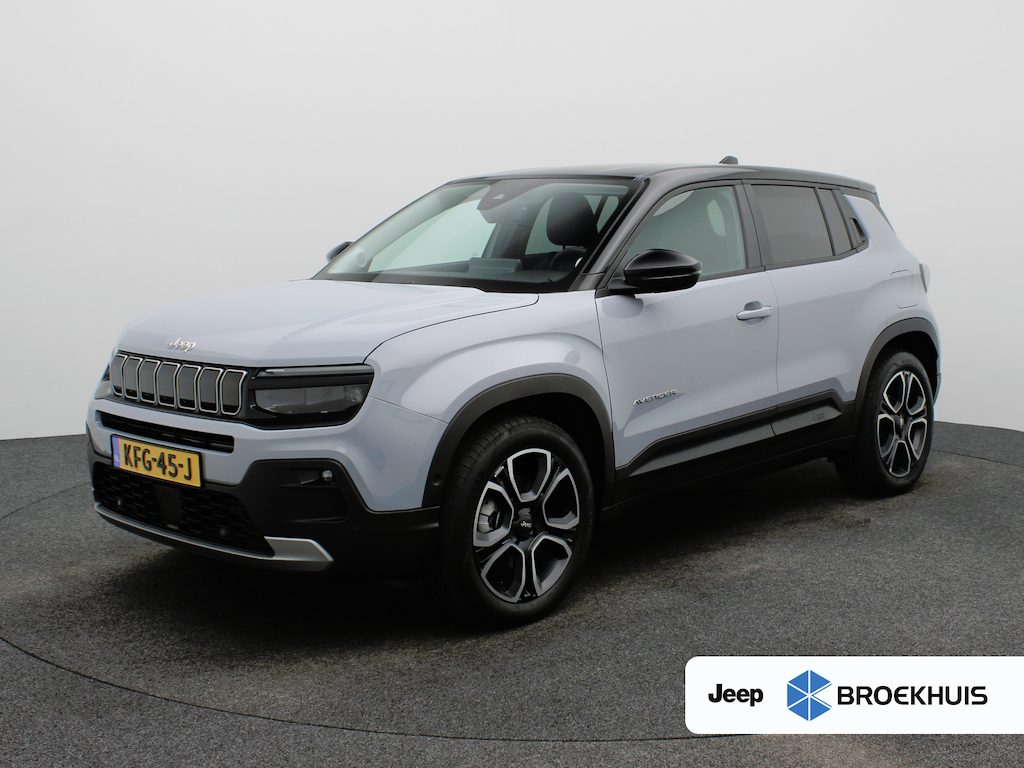 Jeep Avenger Summit 54Kwh | Carplay | Adaptieve cruise | Stoelverwaring | Keyless | Camera | Elek. klep | Navi | Clima | PDC V+A |