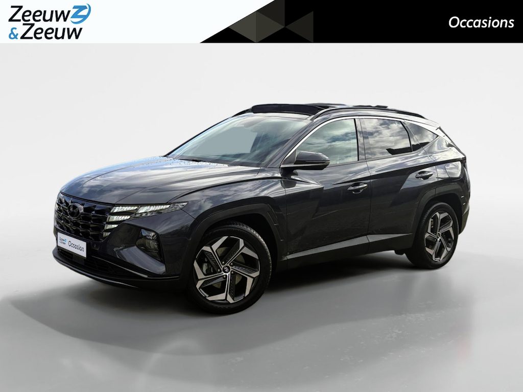 Hyundai Tucson 1.6 T-GDI HEV Premium Sky | Full options! | Elek. stoelverstelling | Schuif- kanteldak | Leder | Stoelverwarming en koeling