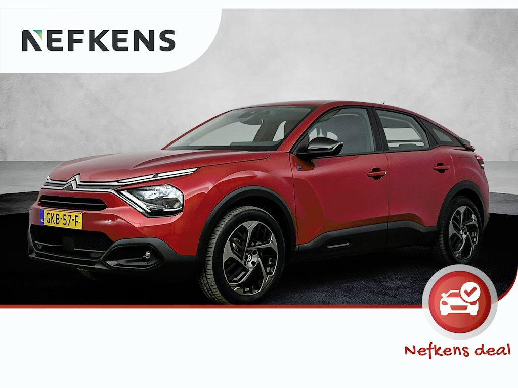 Citroën E-C4 136 pk 50kWh You | 1ste eigenaar | Camera | LEER/Stof | 18"LMV | AppleCarPlay/Android | AUTOMAAT