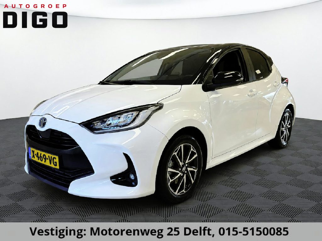 Toyota Yaris 1.5 HYBRID DYNAMIC BI-TONE AUTOMAAT GARANTIE 2034! CARPLAY NAVI.CRUISE.CAMERA.LMV.