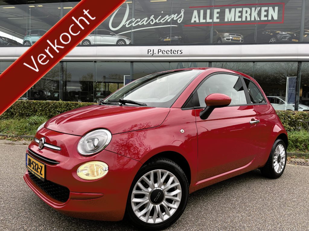 Fiat 500 0.9 TwinAir Turbo Popstar Airco - Automaat - Radio - Bluetooth - Licht metalen velgen 15 inch - Stuur multifunctioneel - Elektrische ramen - Led verlichting