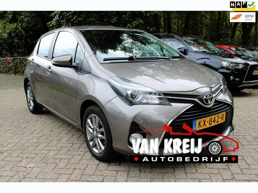 Toyota Yaris 1.3 VVT-i, Automaat, Clima, Navi, Leder, Pdc, Nap