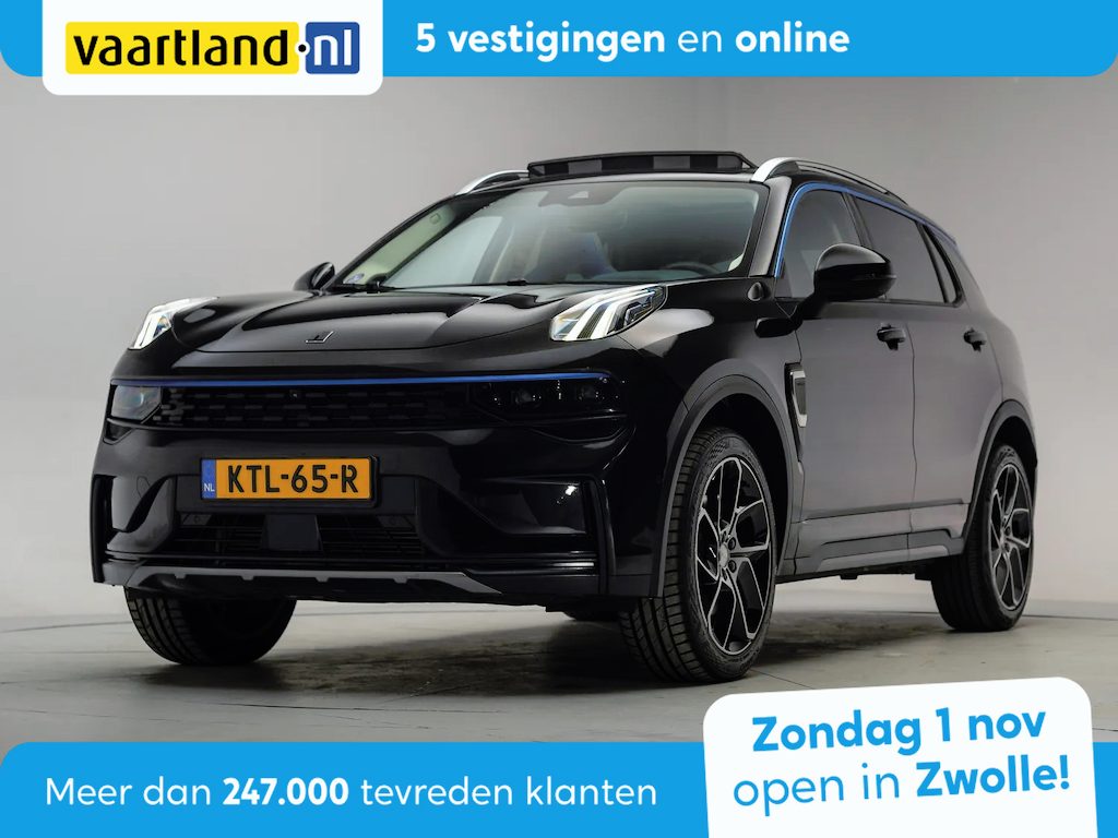 Lynk & Co 01 1.5 PHEV MY22 6,6kW Zwart [ Pano 360ºcam Infinity-audio Navi ]