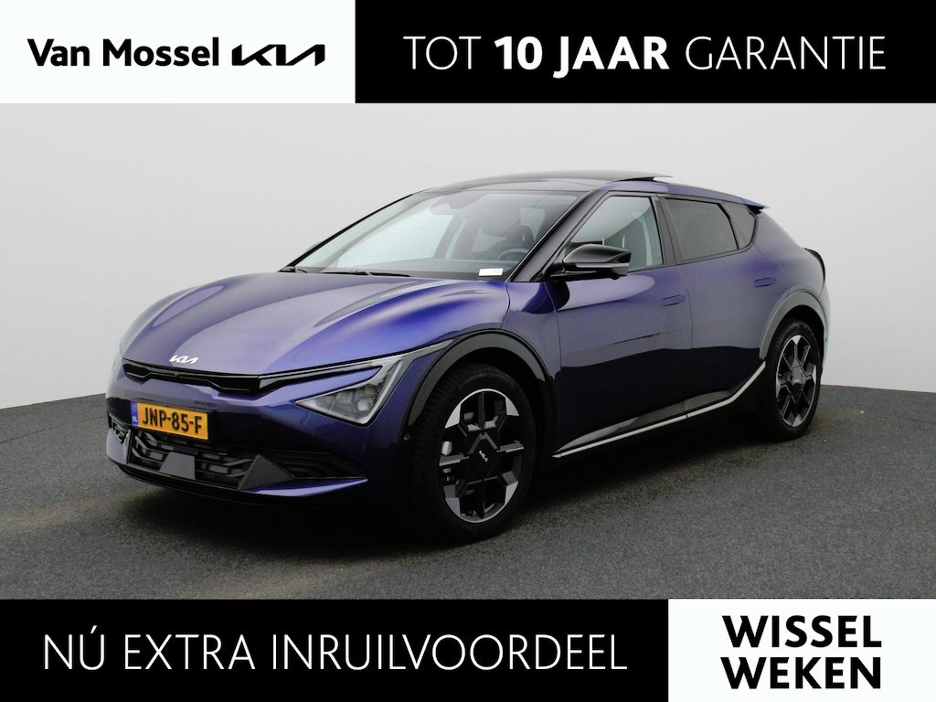 Kia EV6 Plus Advanced 84 kWh Pano dak | Leder | Cameras | Premium Sound | Elektr. Stoelen | Stoelverwarming | Navi