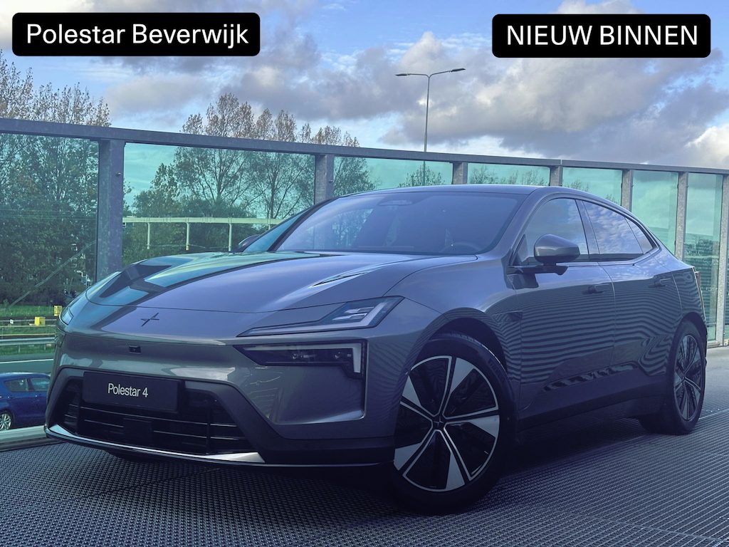 Polestar 4 Long Range Single motor Prime 100 kWh / Pano. dak / Head-up display / Harman Kardon / Elek. verstelbare stoelen / Stoel+stuurverwarming / BLIS / Keyless / Carplay /