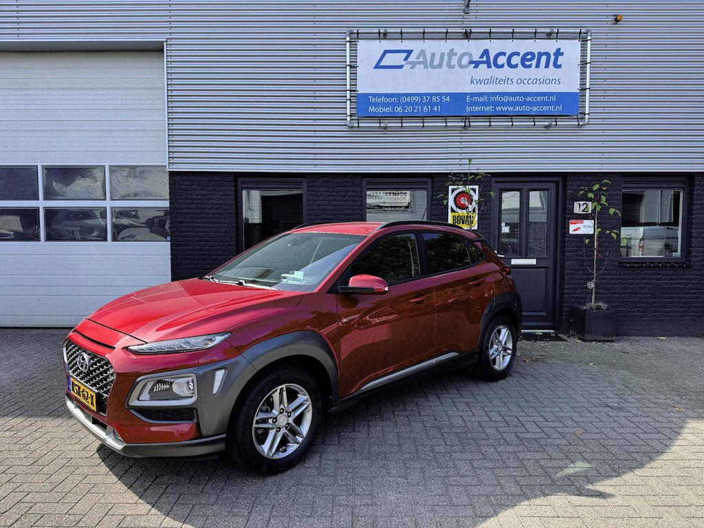 Hyundai Kona 1.0T Fashion Camera/Leder/Navi/120dkm...