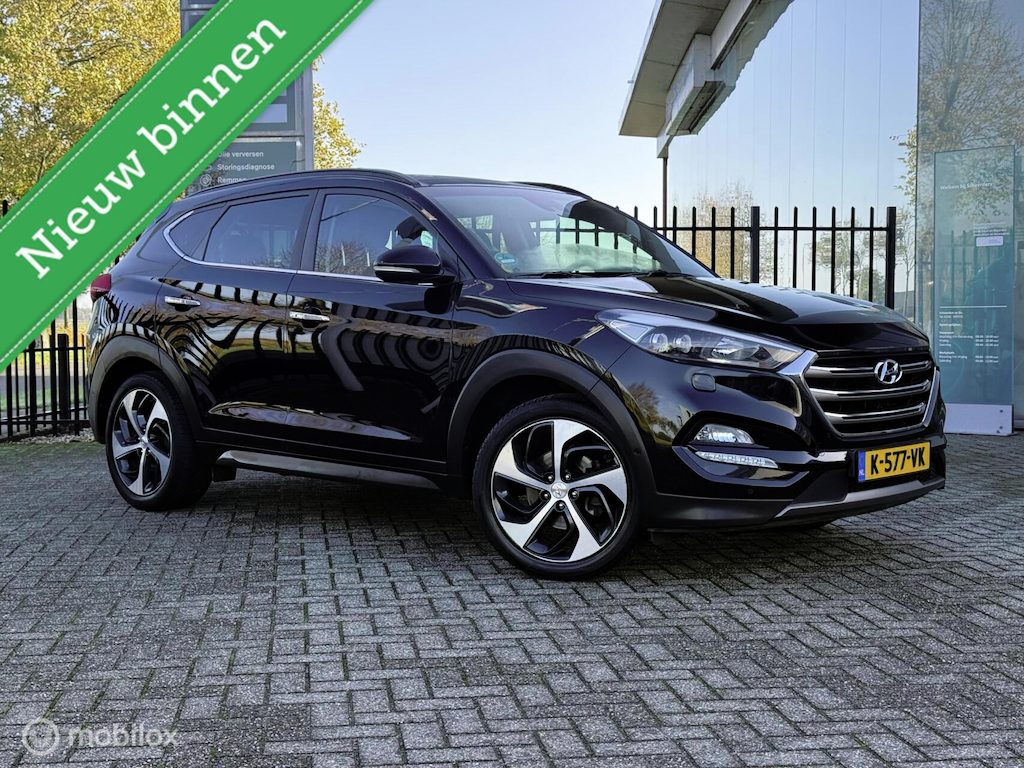 Hyundai Tucson 1.6 T-GDi Primium 4WD | Pano | Trekhaak | Vol