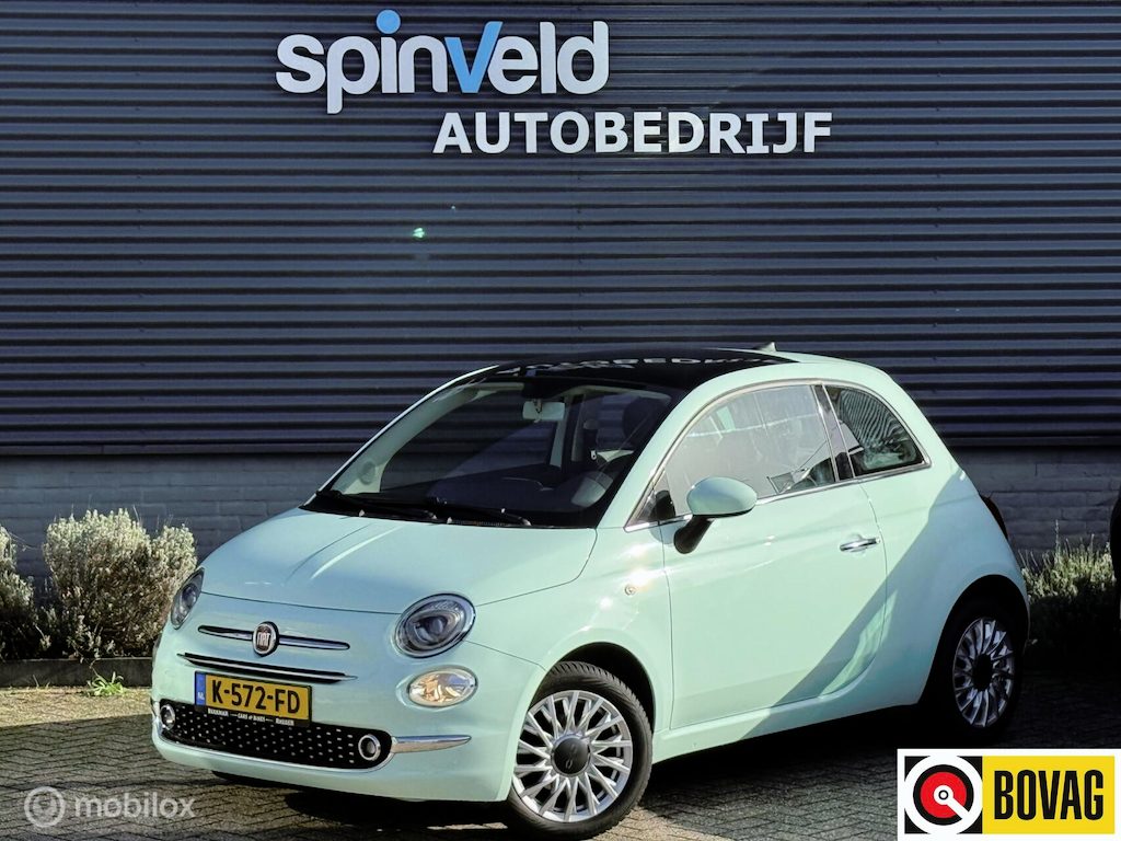 Fiat 500 1.2 Lounge - Panorama - Navi -