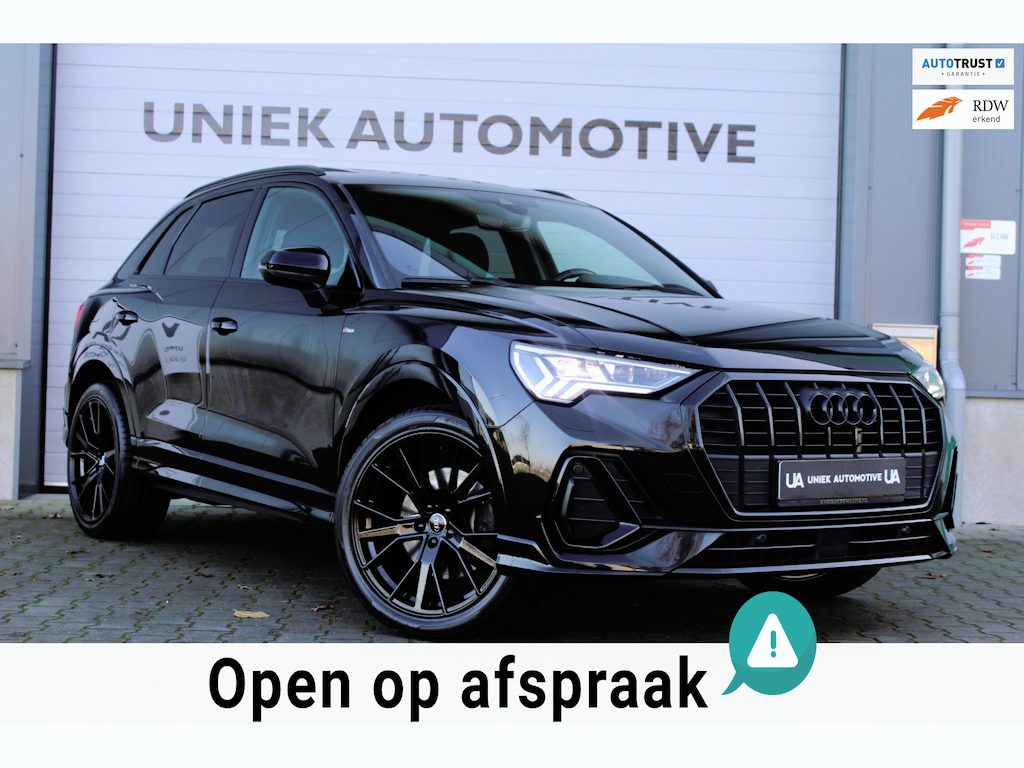 Audi Q3 45 TFSI e S EDITION | S- LINE | PANO | CAMERA | LED-MATRIX | TREKHAAK | 20" | SFEERVERLICHTING | AUDI BLACK OPTIK