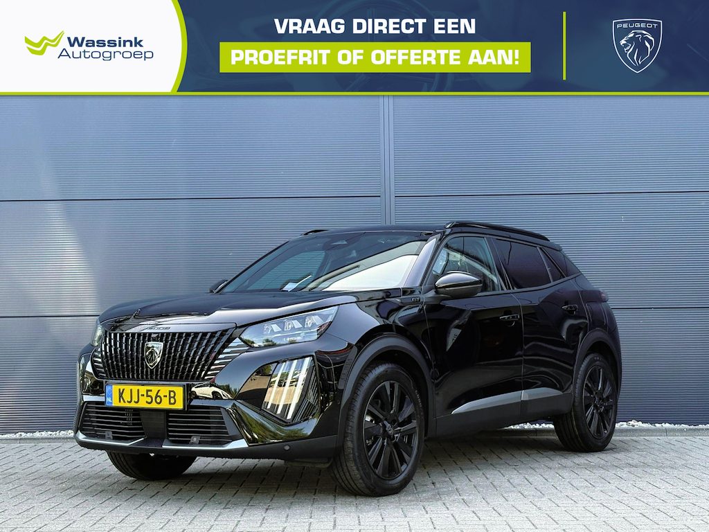 Peugeot 2008 1.2 Hybrid 145 GT | Navigatie | Schuifdak | 360 camera | 18 inch | Trekhaak | Alcantara Executive Interior
