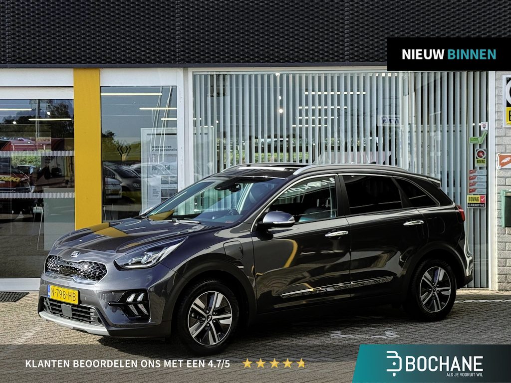 Kia Niro Hybrid 1.6 GDi PHEV DynamicPlusLine | Trekhaak | Stoel & stuur verwarming | Elektrisch glazen dak | Cruise adaptief | Achteruitrijcamera | All Season banden |