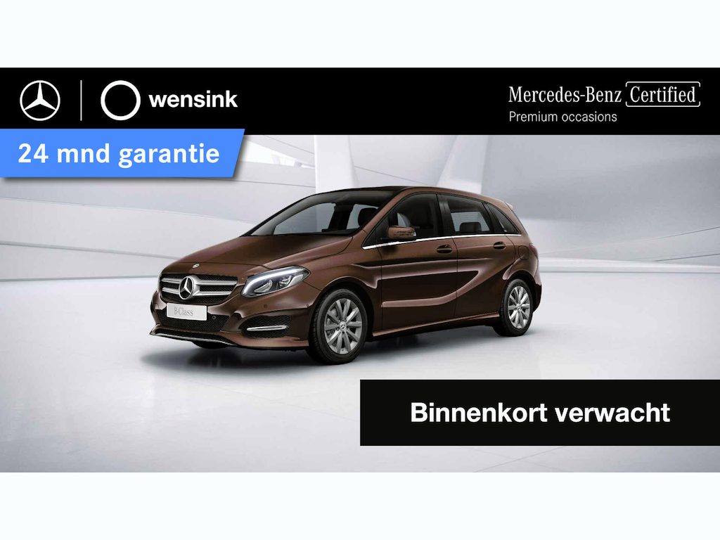 Mercedes-Benz B-klasse 180 Business Solution Plus Upgrade Edition | Thermatic | Achteruitrijcamera | Stoelverwarming | High Performance LED koplampen |