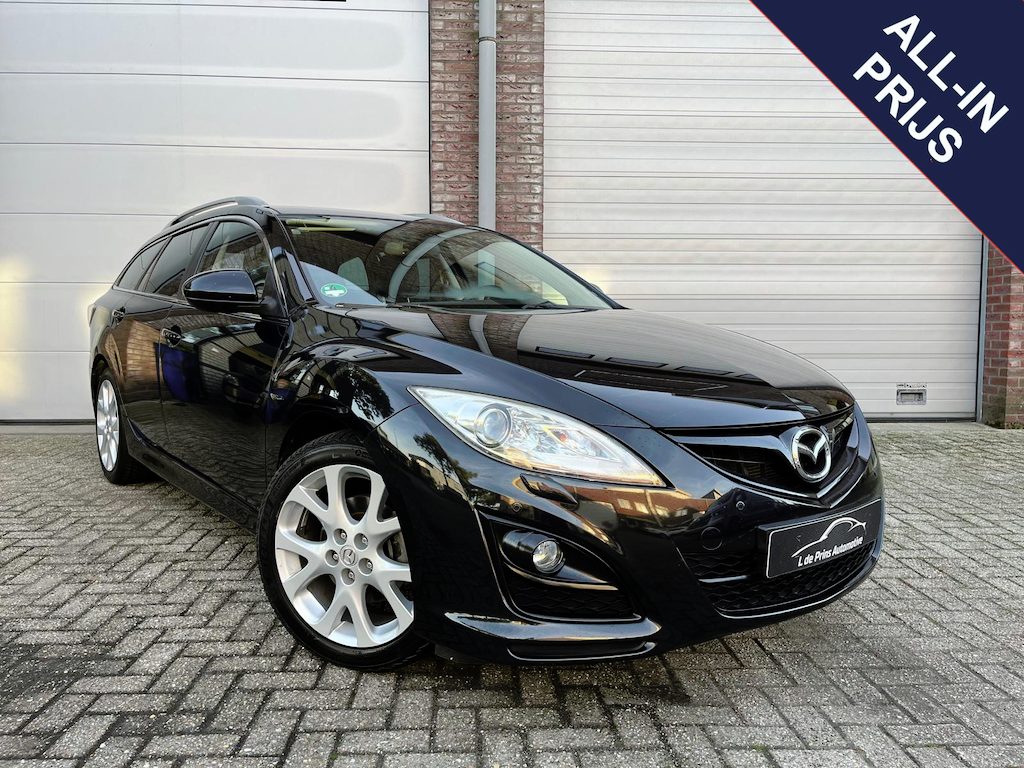 Mazda 6 Sportbreak 2.0 Sports-Line Dealer oh/Carplay/Trekhaak/CC/Half leder/Bose/Garantie