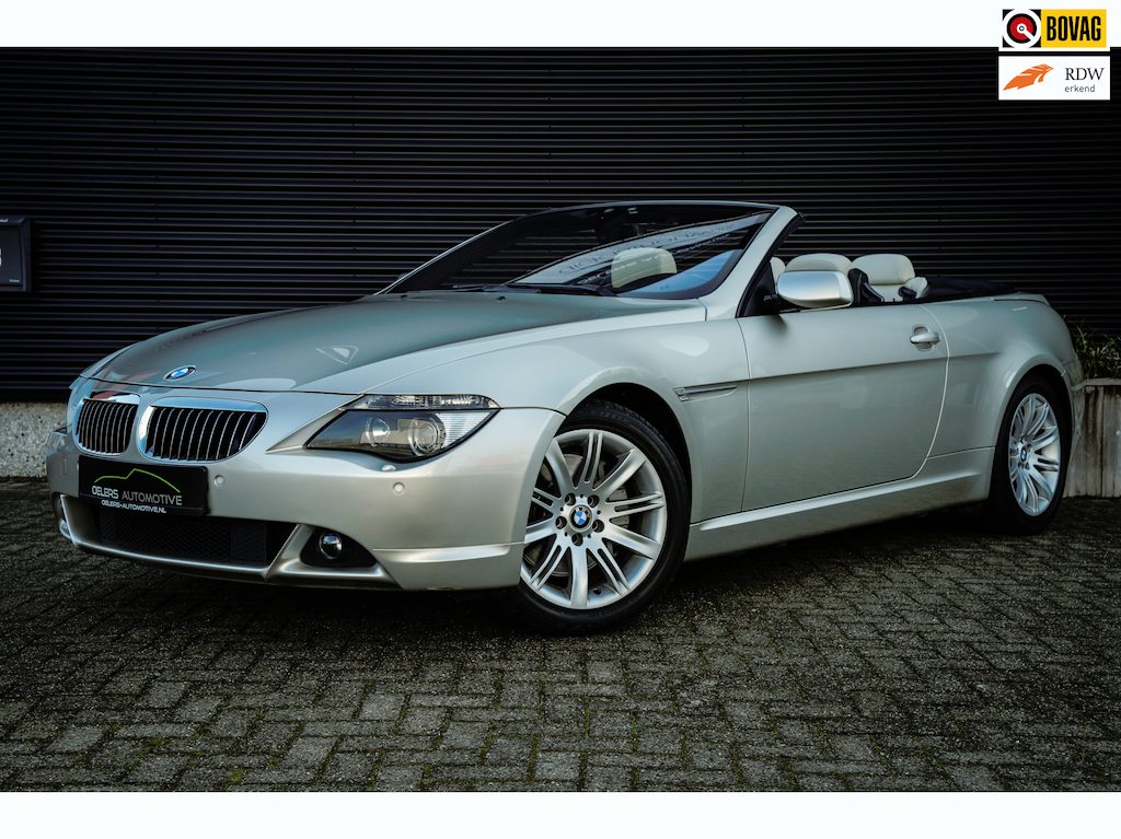 BMW 6-Serie Cabrio 650i Individual High Executive | BTW-auto | HUD | PDC | Bi-Xenon | Uniek! |