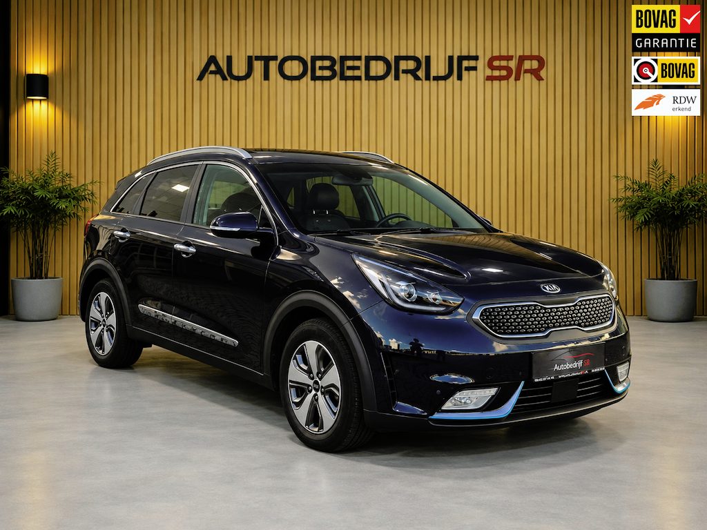 Kia Niro Hybrid 1.6 GDi DynamicPlusLine Opendak! Stoelverwaming! Camera! Stuurverwarming! Dealer! Line Assist! Dodehoek! Jbl! Pdc!