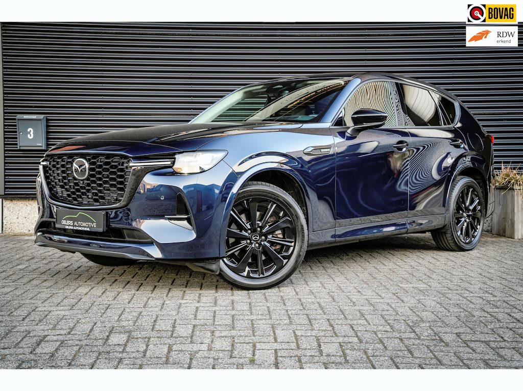 Mazda CX-60 2.5 e-SkyActiv PHEV Homura | ACC | Leder | Trekhaak | Stoelkoeling | 360 Camera | Metallic | 1e Eigenaar |
