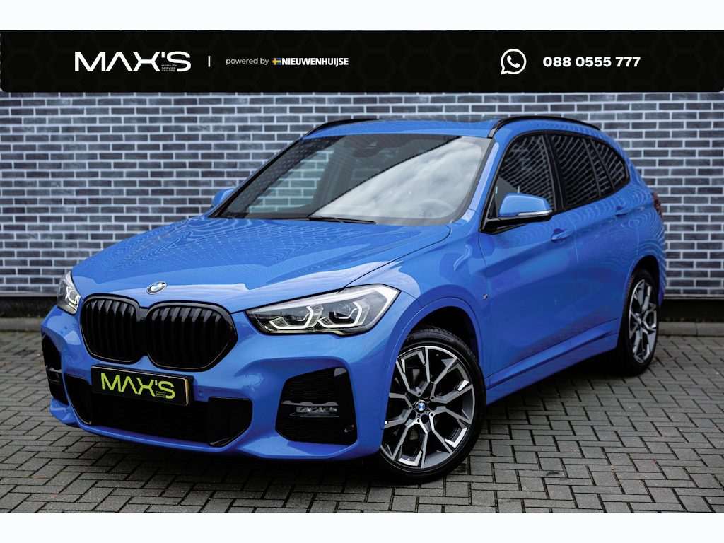 BMW X1 sDrive18i Business Edition | M-Sport | Trekhaak | Panoramadak | Head-up Display | HiFi Audio | Sportstoelen | Lichtmetalen Velgen 19 inch | Achteruitrijcamera | Keyless Entry | Elektrische Achterklep | Privacy Glas | Navigatie
